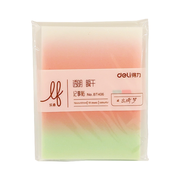 Notas Adhesivas Deli con Glitter 76x101 Art.BT406